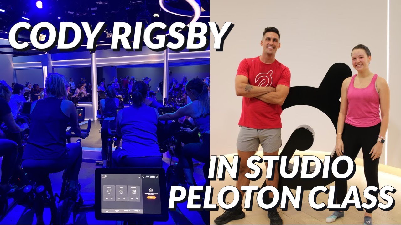 В КЛАССЕ СТУДИИ PELOTON - КОДИ РИГСБИ!!