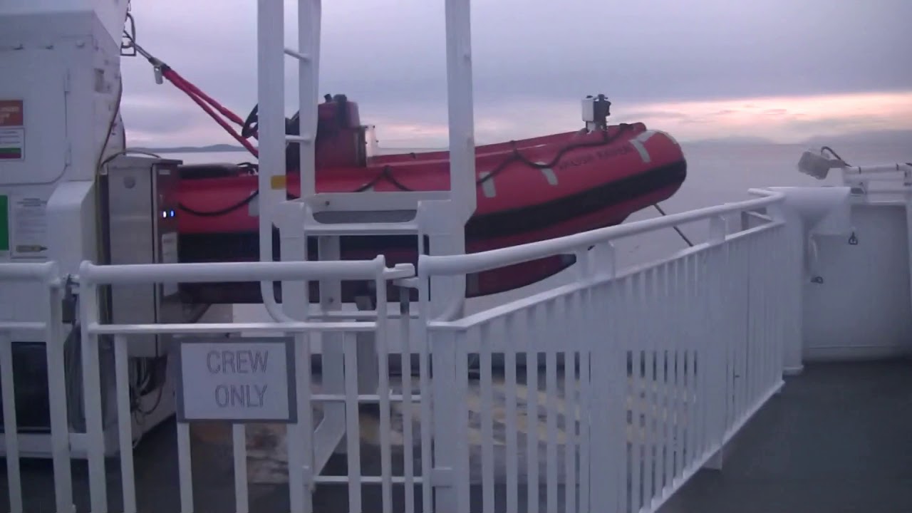 Chase Bachmeier Strolls the outer decks of the BC Ferries MV Salish Raven on April 14th 2019