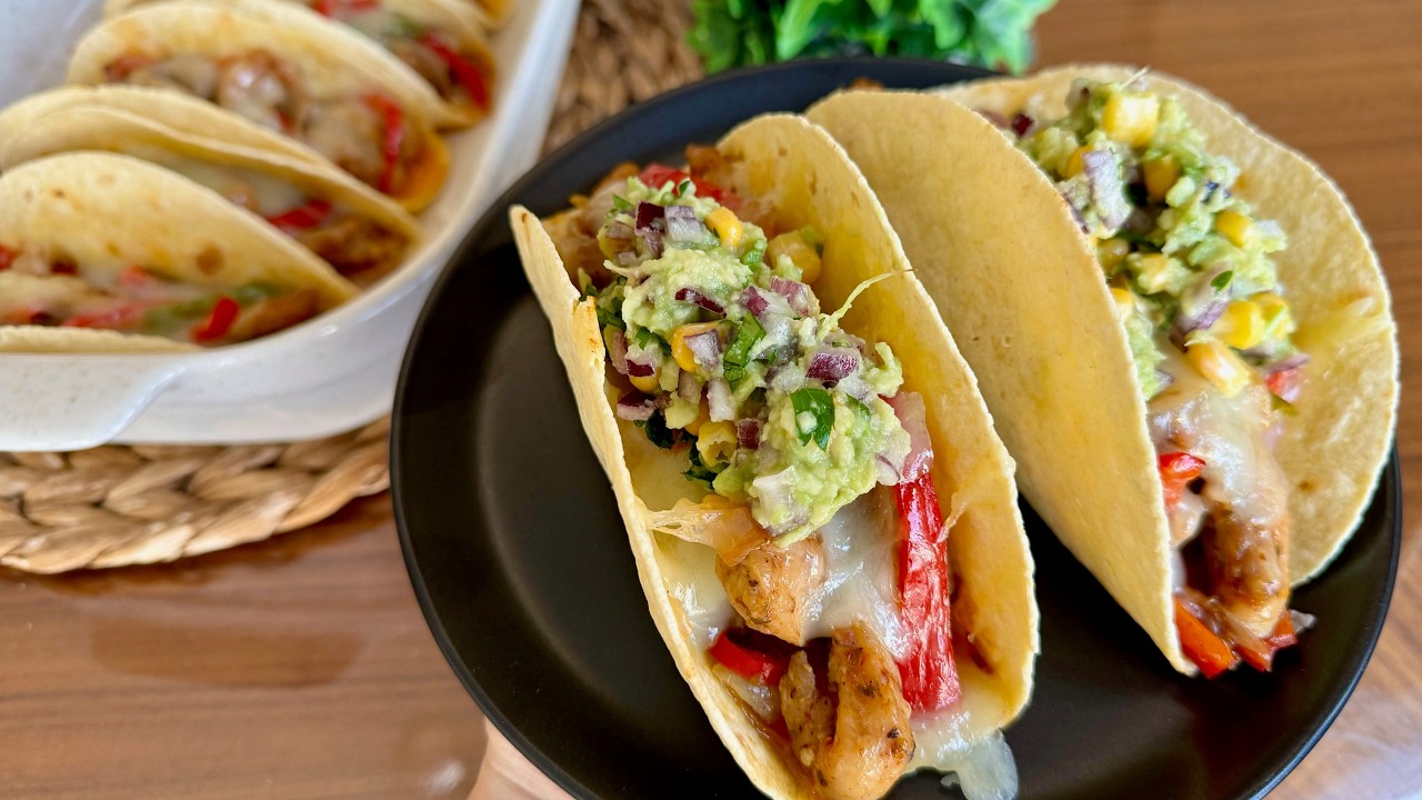 MEKSİKA RESTORANINDA YEDİĞİMDEN DAHA LEZZETLİ ❗️En Pratik Tavuklu Taco Tarifi 🌮Çiçekintarifleri