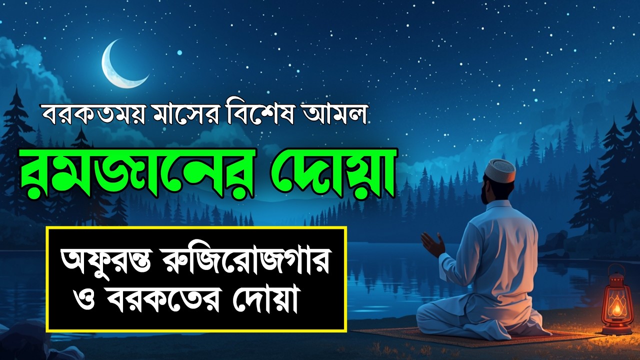 রমজানের শ্রেষ্ঠ দোয়া ও দুরুদ । রহমত ও নাজাতের দোয়া। Quran Tilawat For Ramadan । Dua For Ramadan