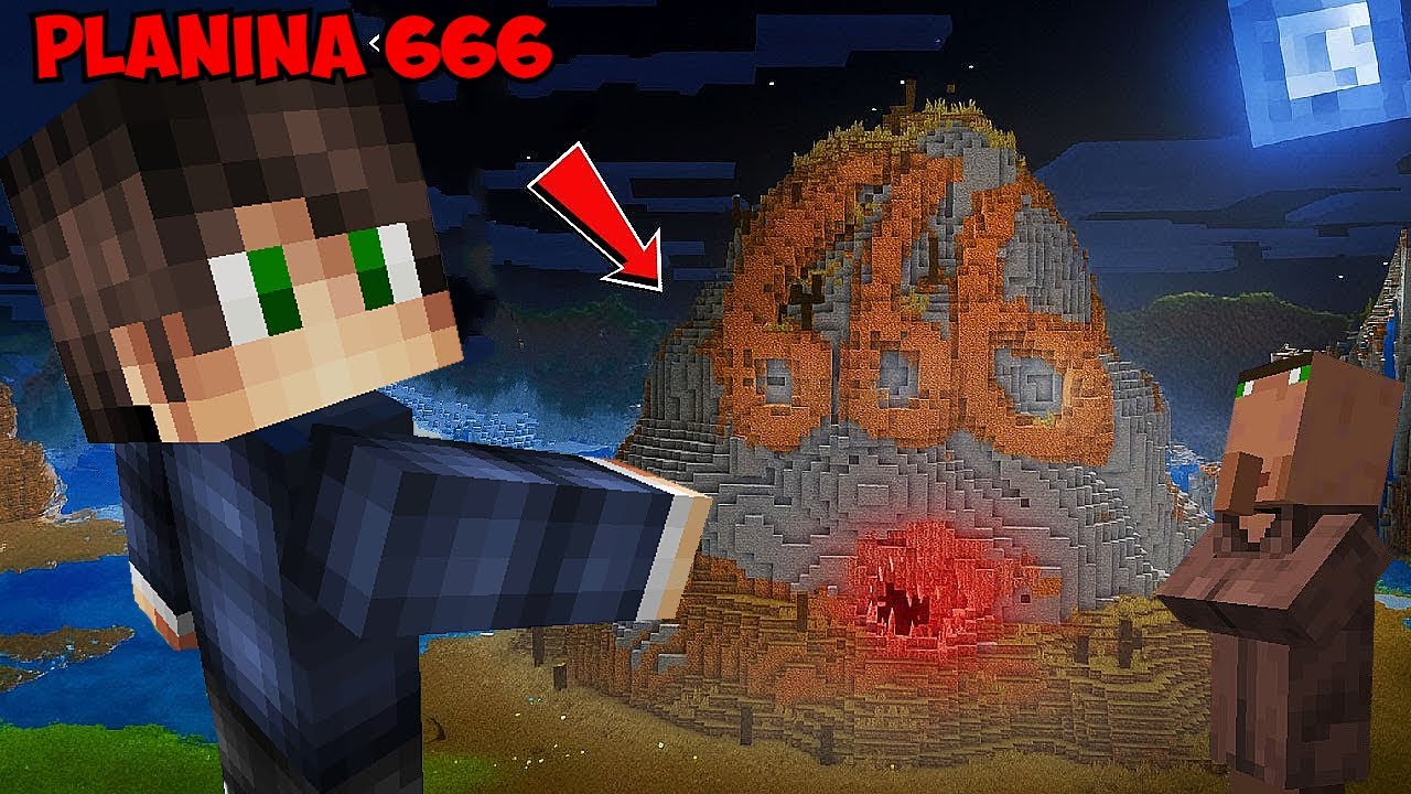 Rage i Kovalski Su Pronasli Strašnu Planinu 666 U Minecraftu!