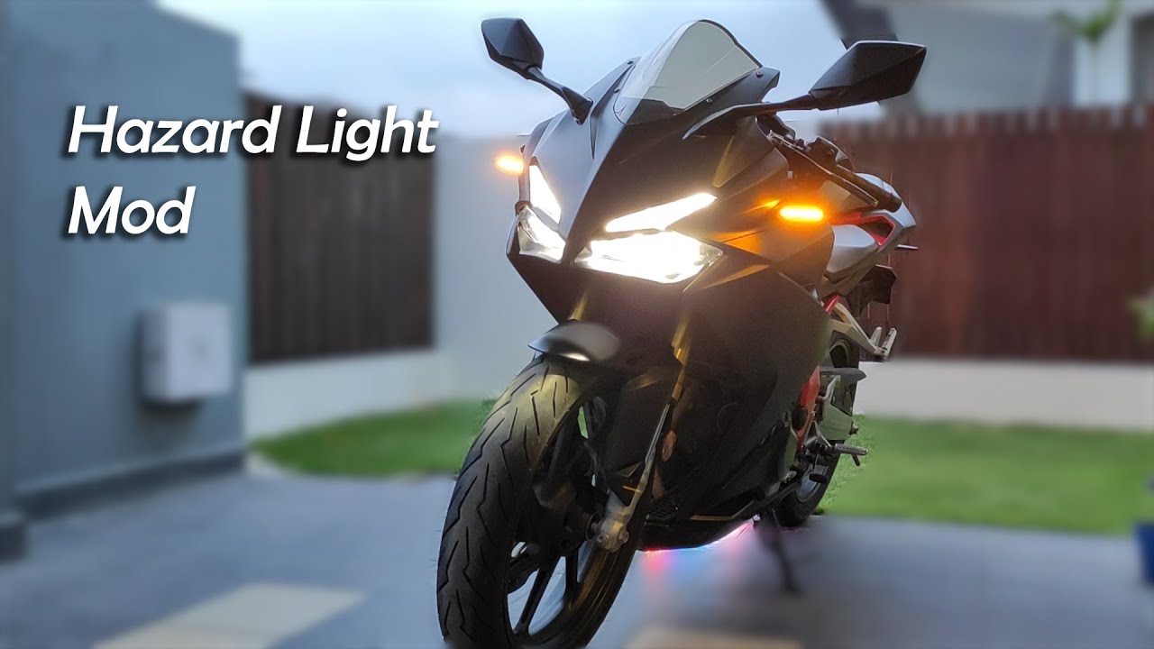 Hazard Light Mod for CBR250RR