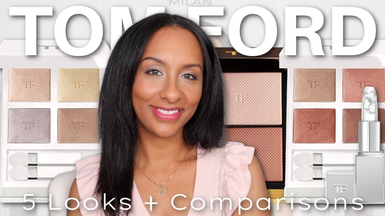 The Soleil Neige Eye Color Quads | Apres Ski + Chalet Lust + Lip Blush | 5 Looks | Comparisons