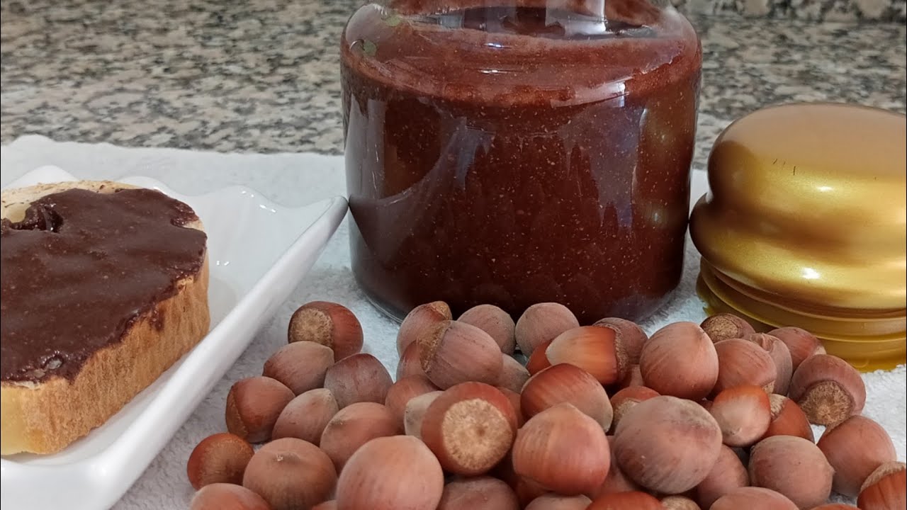 Ev Yapımı / Kahvaltılık Kakaolu Fındık Kreması Tarifi 🌰