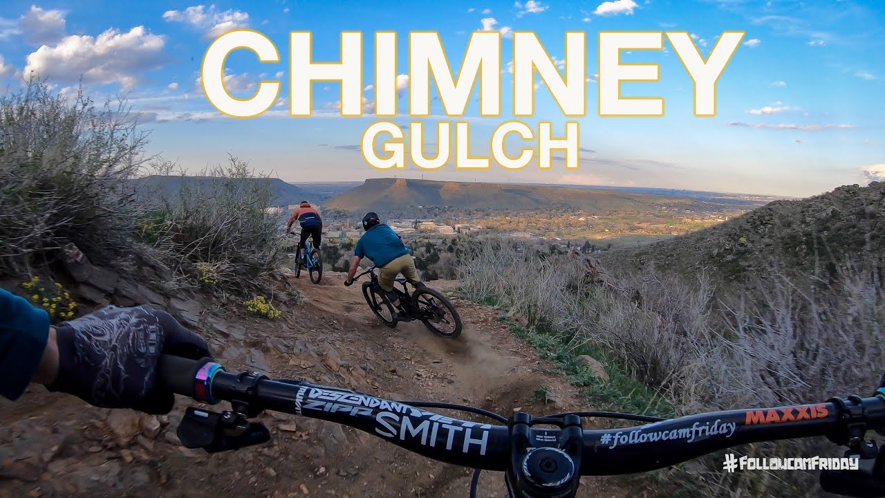 Riding Chimney Gulch with Dacre Dunn and Marty Schaffer