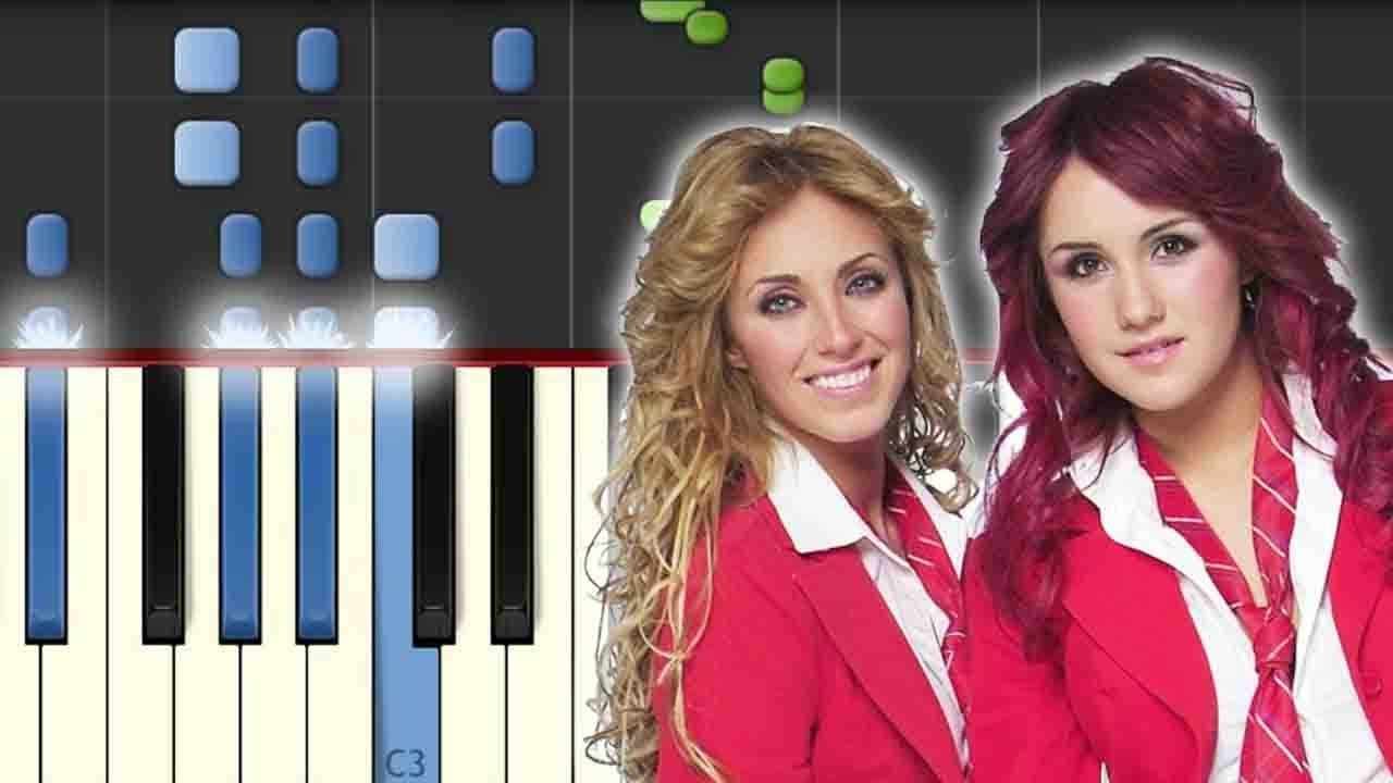 Salvame / RBD / Piano Tutorial / Notas Musicales