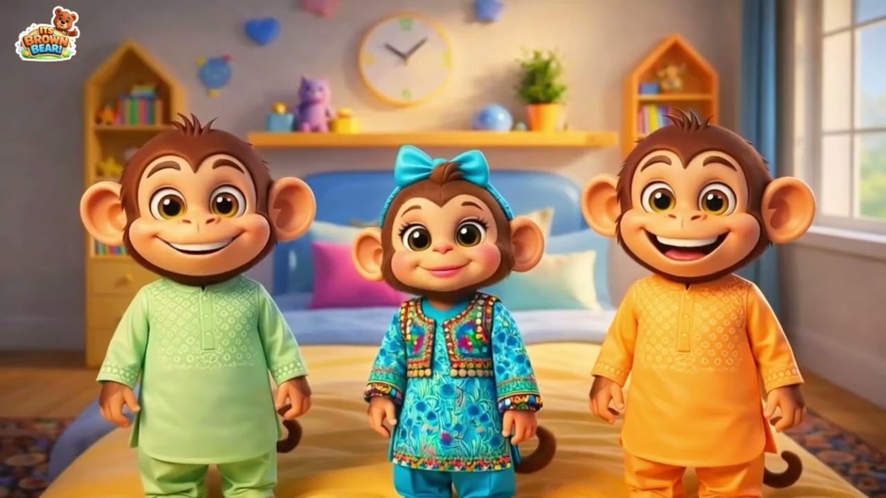 Monkeys Jumping On The Bed! (Eastern Version)