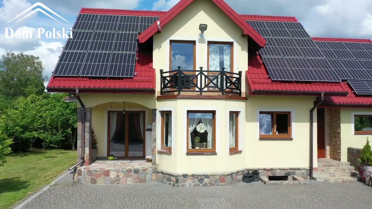 Mazury Garbate, Sedranki - komfortowy i energooszczędny dom z pięknym ogrodem