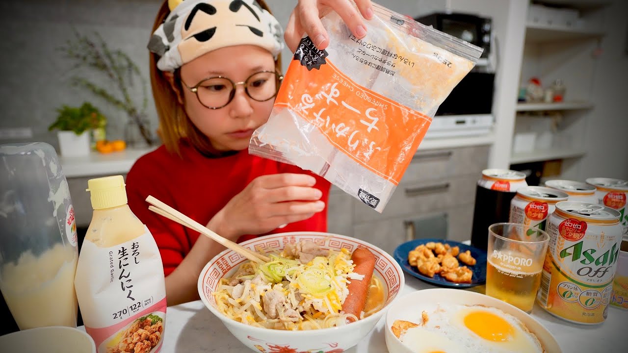 正月料理に飽きた女の深夜メシ。