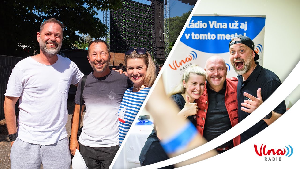 Zákulisie Oldies Párty Rádia Vlna s Michalom Davidom! A stretli sme aj DJ-a Boba! ;-)
