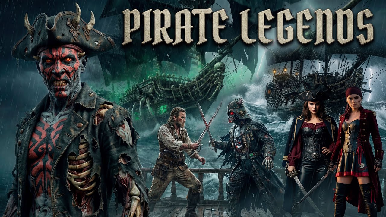 Through Storm and Blood | a StarWars Music video | Pirate Style | ai fanart video