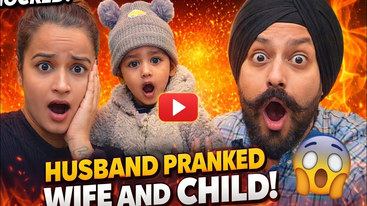Papa Ka Shocking Prank 😯 | Wife & Son Full Shocked 😂#FamilyPrank#HusbandWifePrank