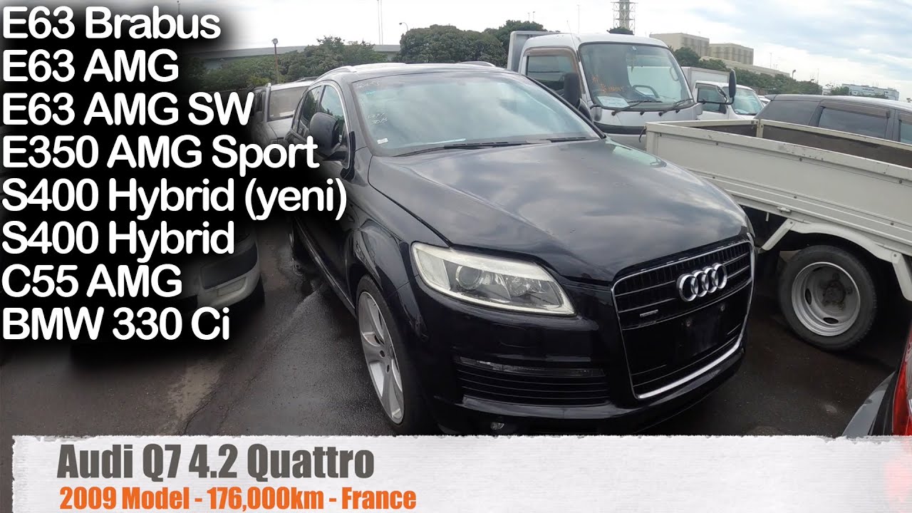 4,900 EURO'ya AUDI Q7 ve Daha Fazlası! Müşterilerimizin Araçları, Yard Günü | Japonic Trade