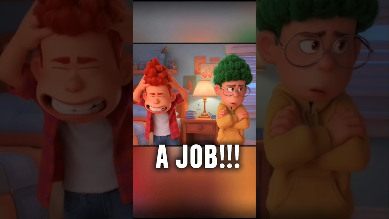 Работа! Забавная анимационная сцена из мультфильма &laquo;Мир Соры начинается&raquo; #короткометражки #смешно...