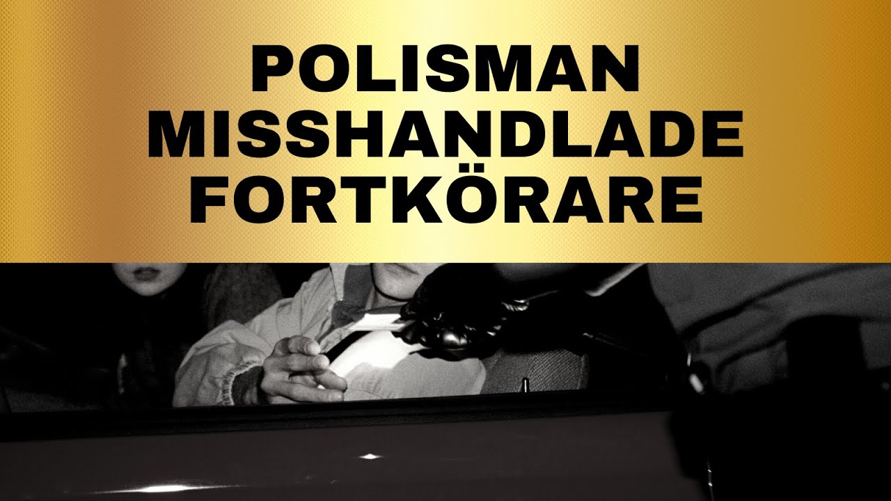 POLISMAN MISSHANDLADE FORTKÖRARE – FÄLLS AV EGEN KROPPSKAMERA