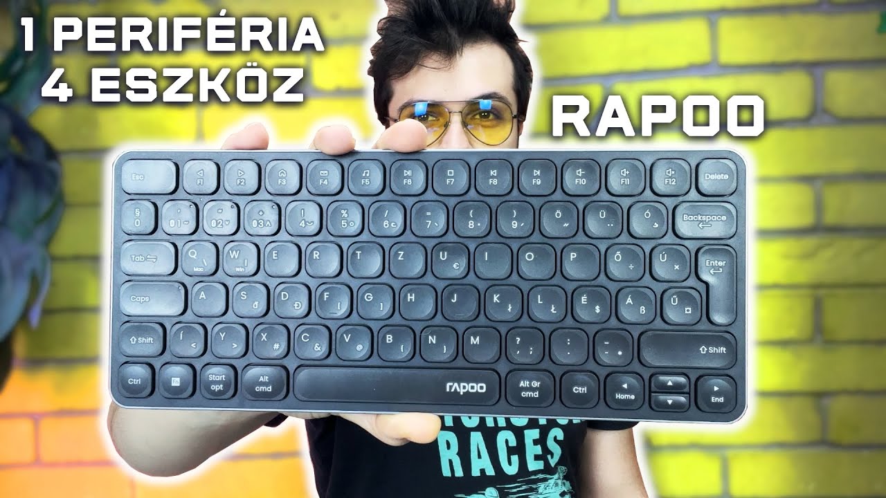 Ezzel az 1 Billentyűzettel ⌨️ Akár 4 Eszközt is tudsz egyszerre kezelni 🖥️