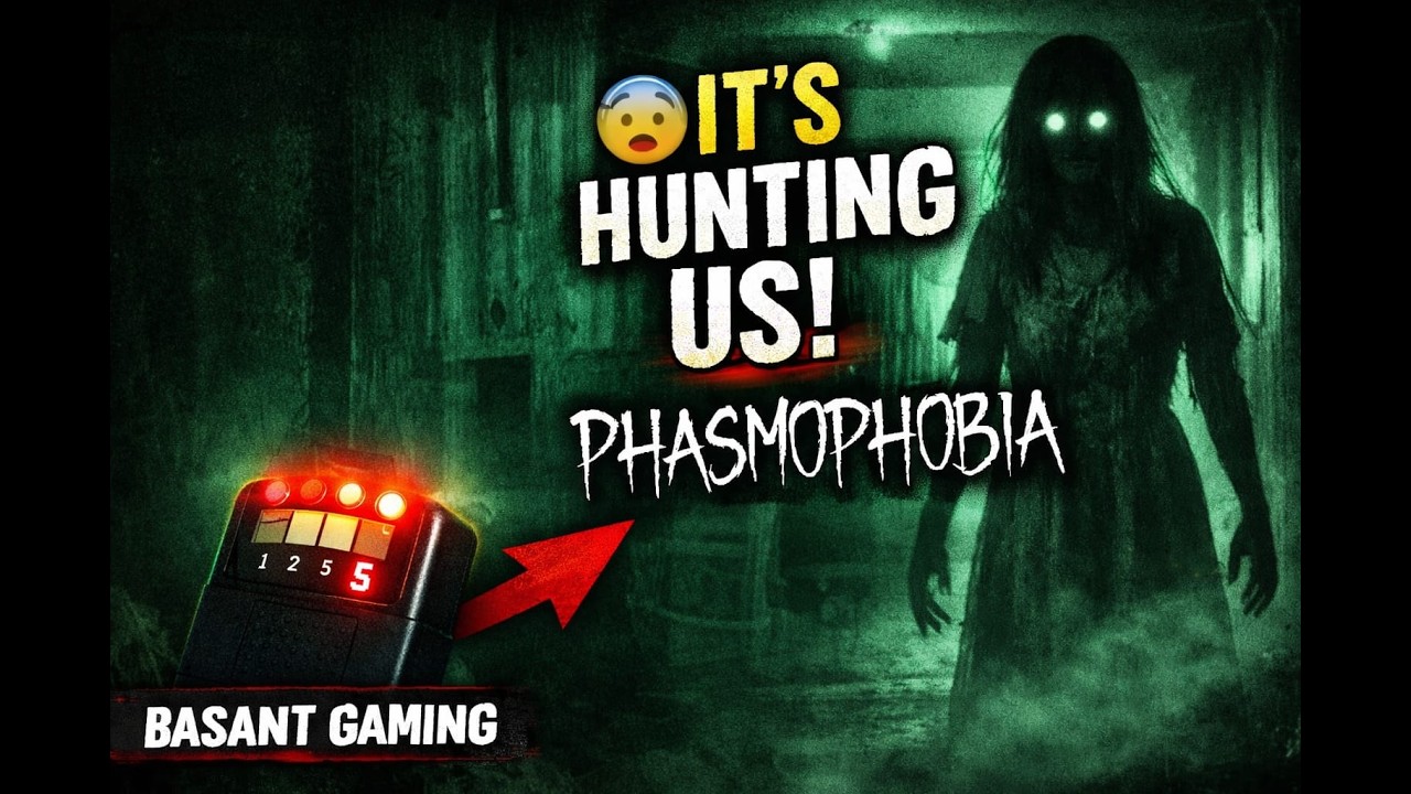 PHASMOPHOBIA [Hindi]  EXPECTING MY FRIEND LOL REACTION AFTER HE FIND OUT !