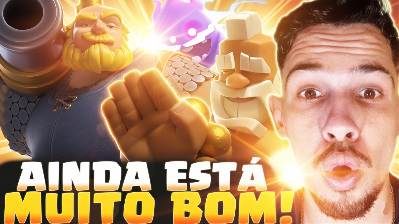 Esse Deck de Gigante Real com Monge é o Mais Forte do META! TOP 1 Clash Royale 🏆