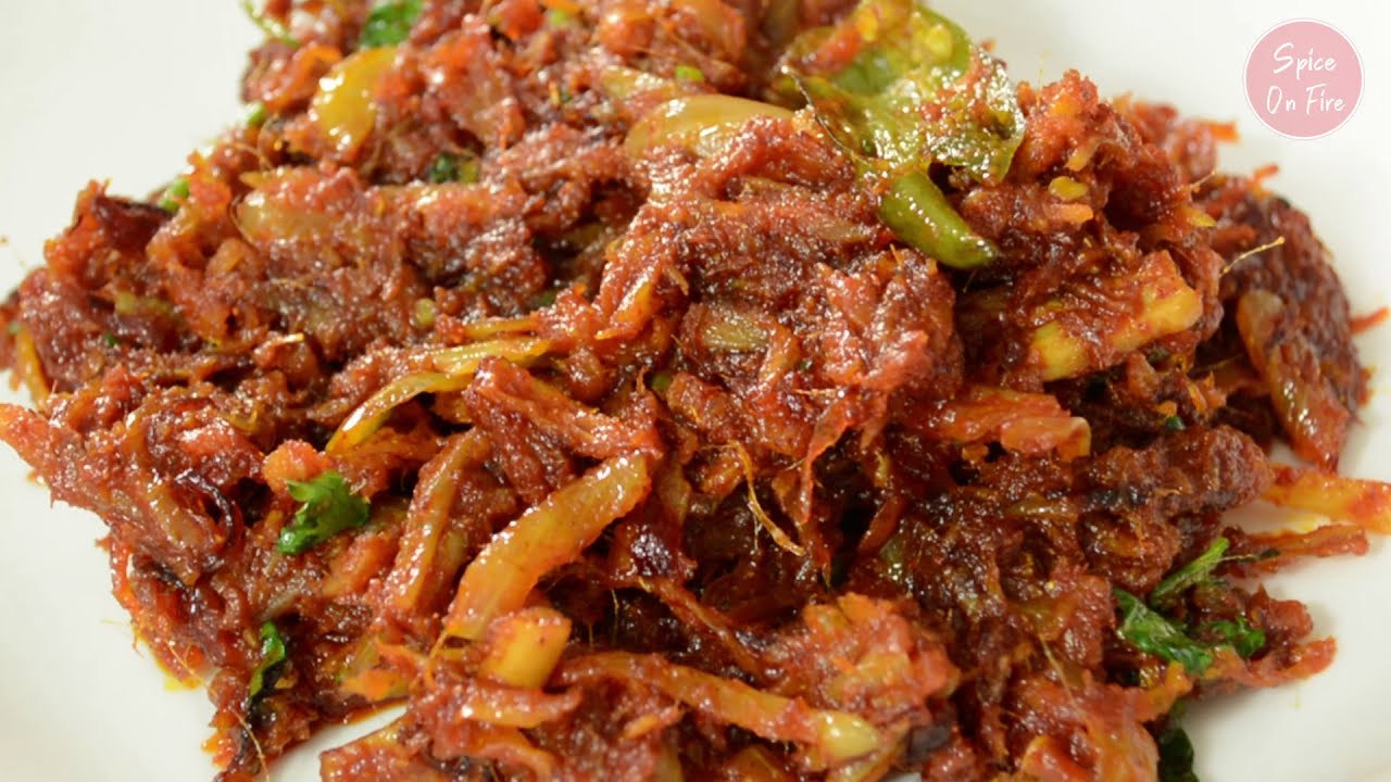Loitta Sutki / Dried Bombay Duck Recipe by Spice on Fire