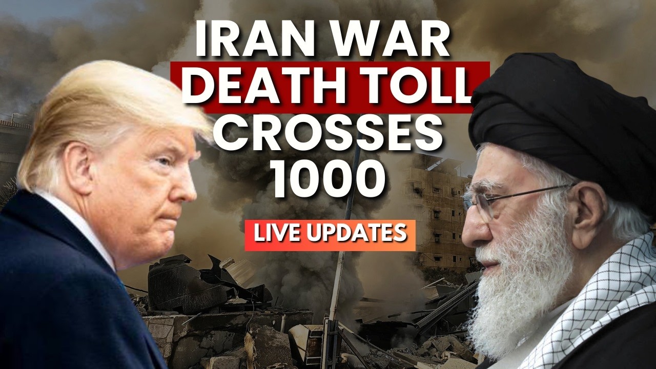 LIVE: US-Israel-Iran War Death Toll Rises | Iran War Updates Live | US Iran War Destruction