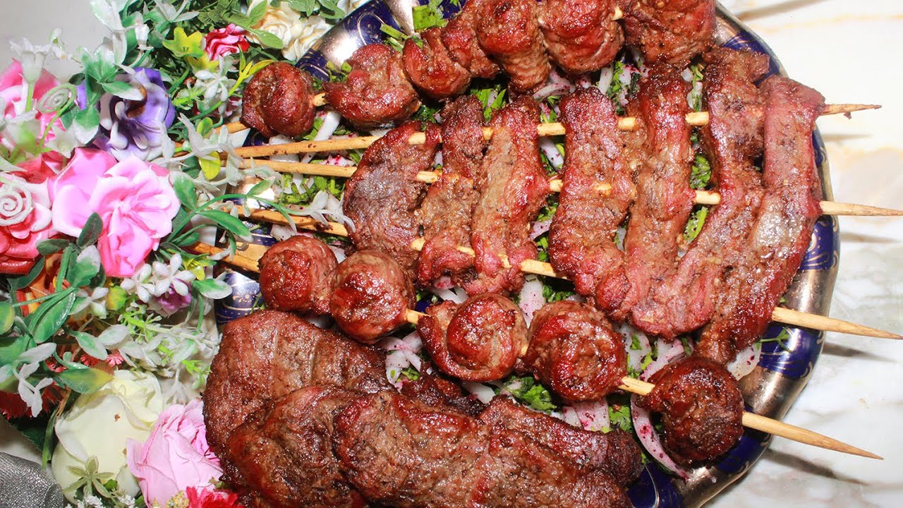 اللحمه المشوية بتتبله خطيرة والطعم رهيب  جبنا العيد  وصفات _ { بنت الشيف }