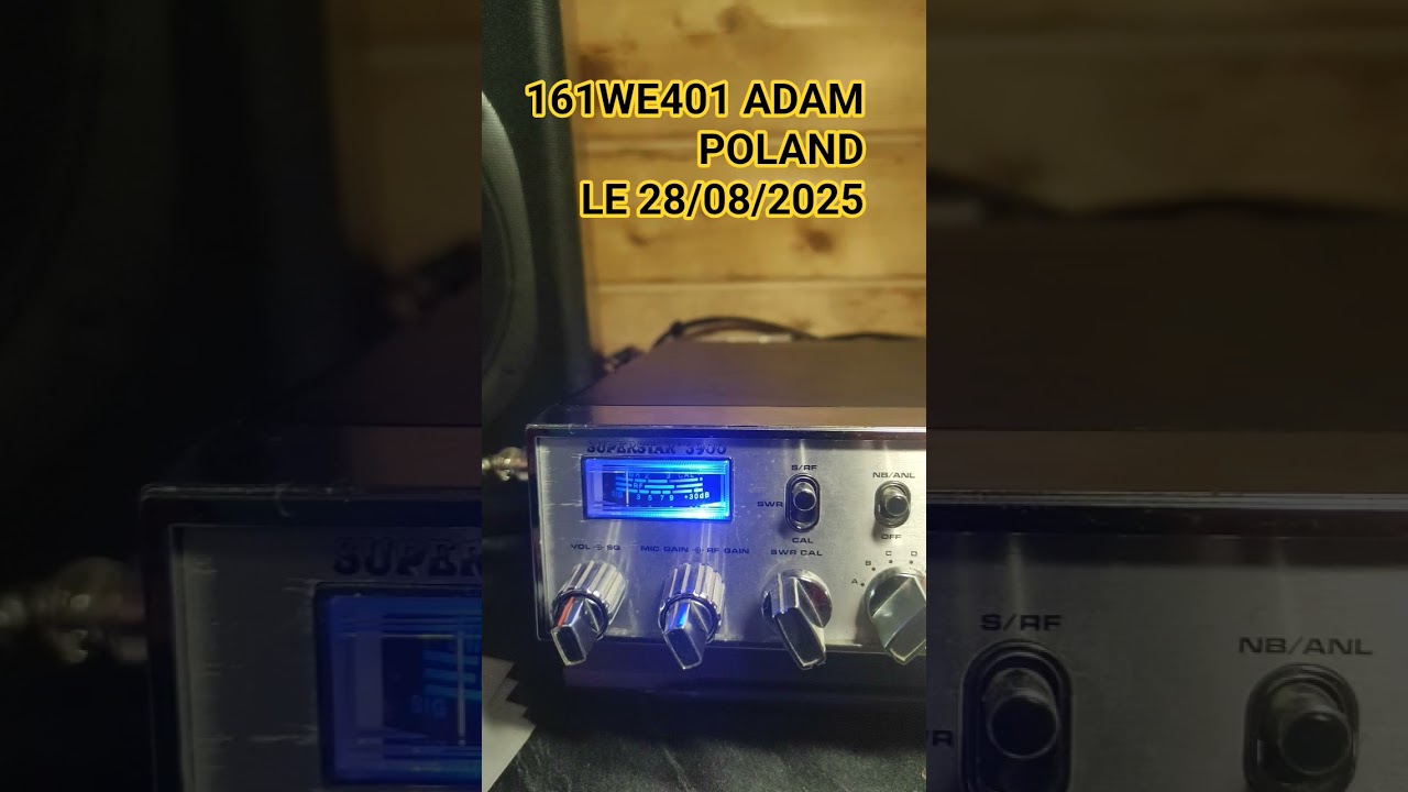 161WE401 ADAM, POLAND, LE 28/08/2025 QRM AND SURMODULATION