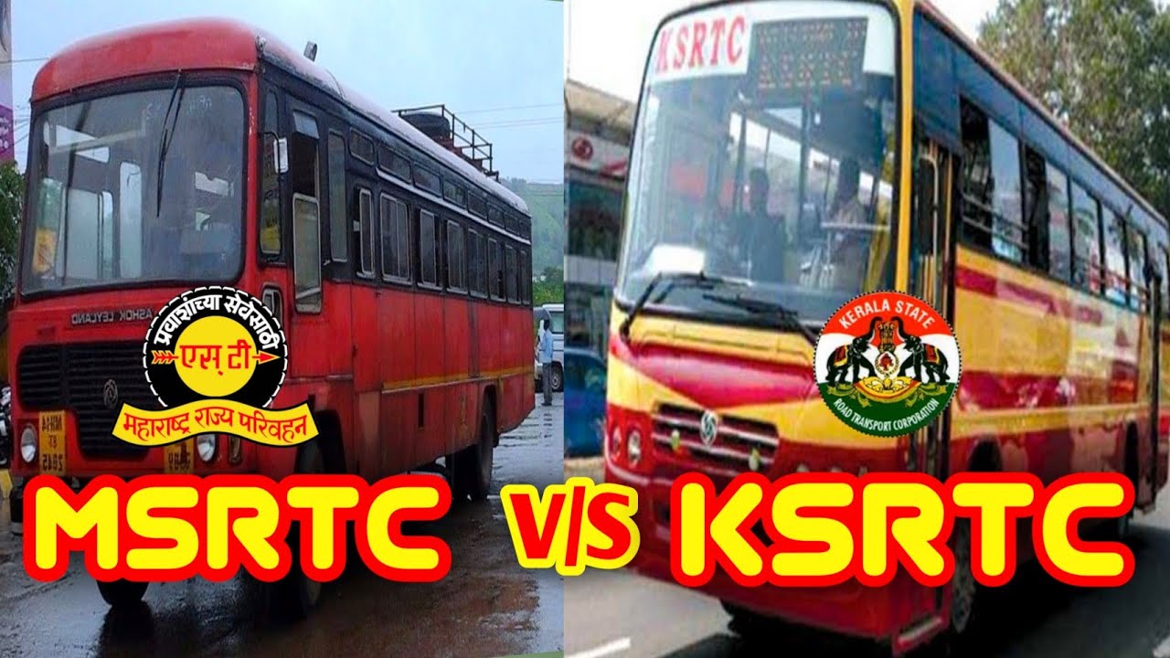 MSRTC vs KSRTC, MUMBAI TRIP#17 #msrtc #ksrtc