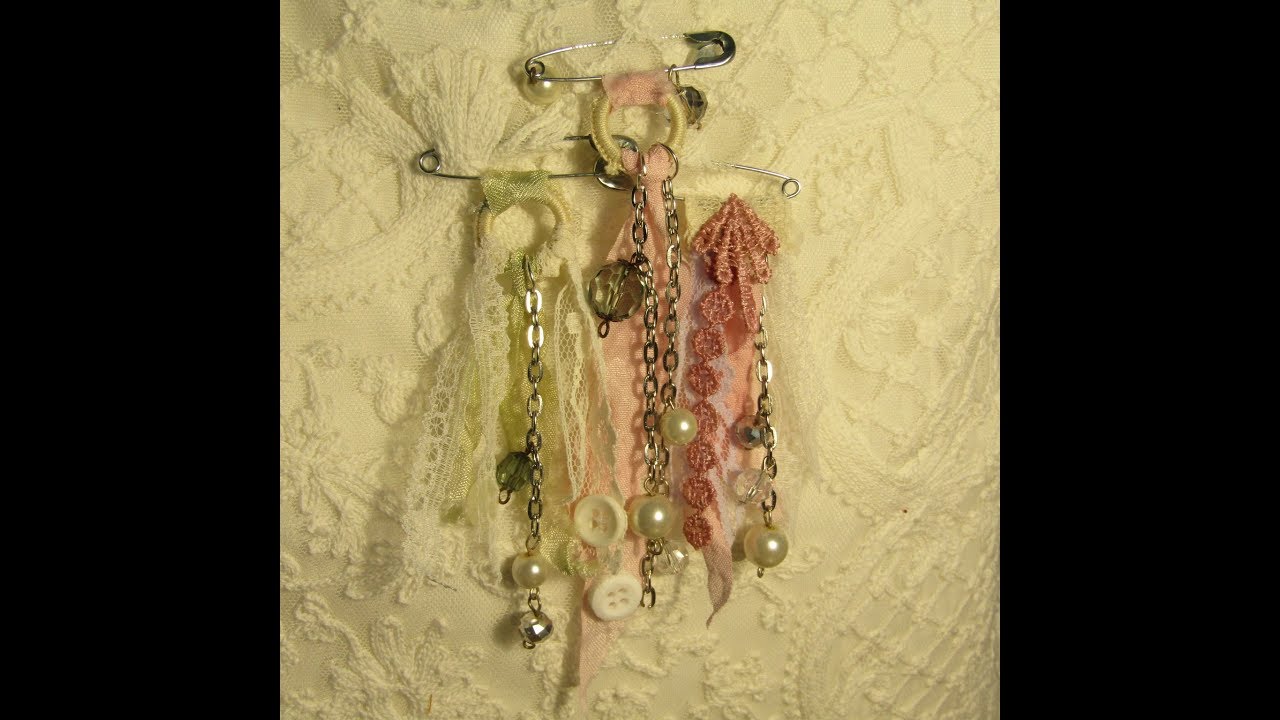 Junk Journal Pin Embellishments