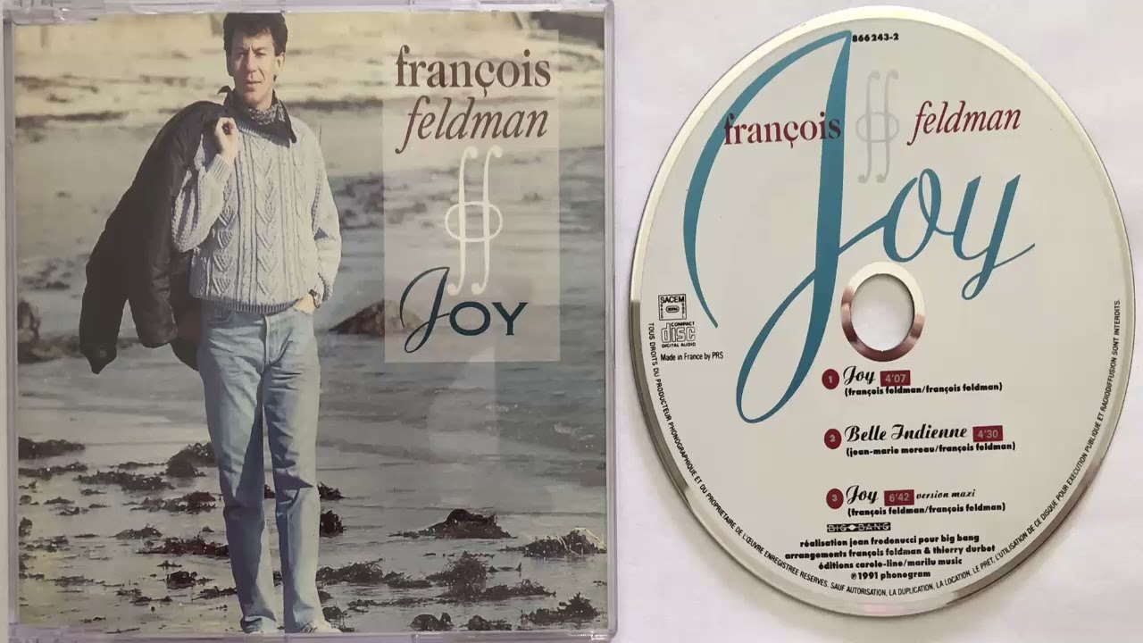 François Feldman Joy (Version Maxi) (1991) (CD Maxi)