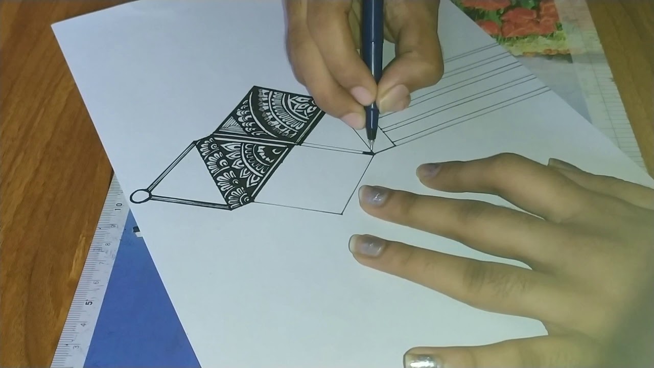Akash Kandil By Using Mandala