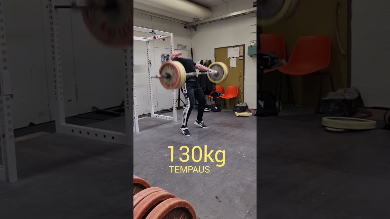 Tempaus 130kg PAINONNOSTO RYYN&Auml;NEN 3.12.2023