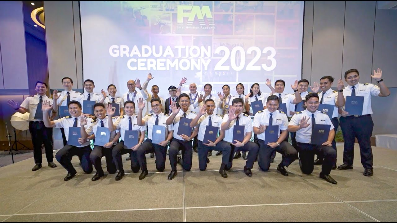 Graduation of Batch 3 & 4, and Modular Cadets from PAL Aviation School - First Aviation Academy
