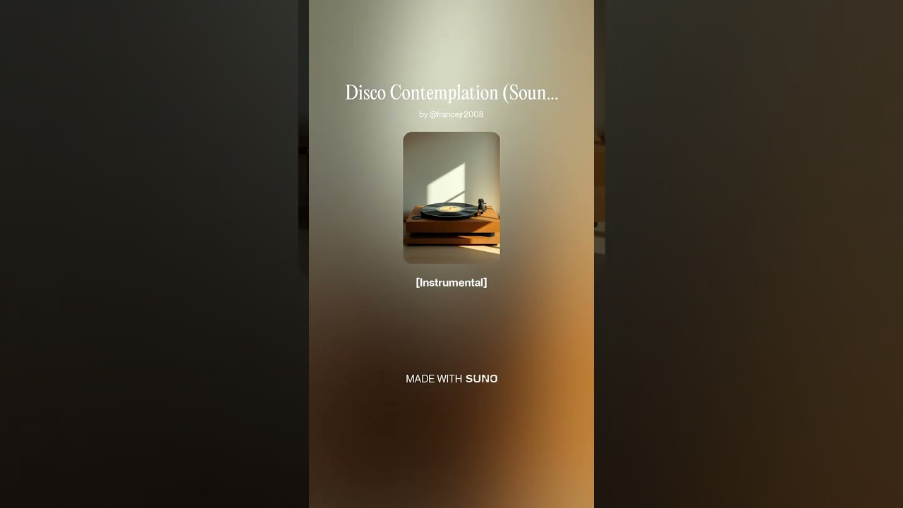 The Neon Funk Brigade - Disco Contemplation (Soundhouse Funksters' Late Night Remix)
