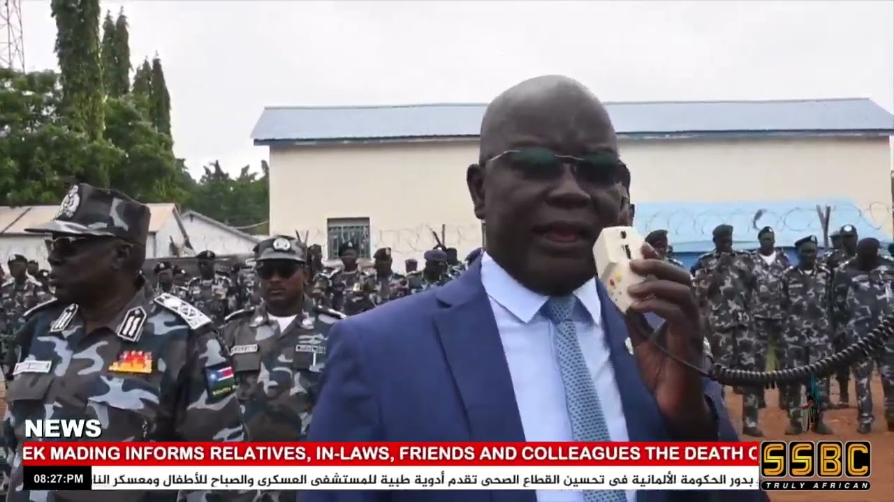 Juba Police Joined in the Parade to Commemorate the 14th Independence Anniversary.