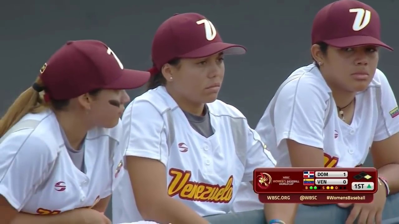 DOMINICANA vs VENEZUELA, Campeonato Mundial de Béisbol Femenino, Viera, FL 2018