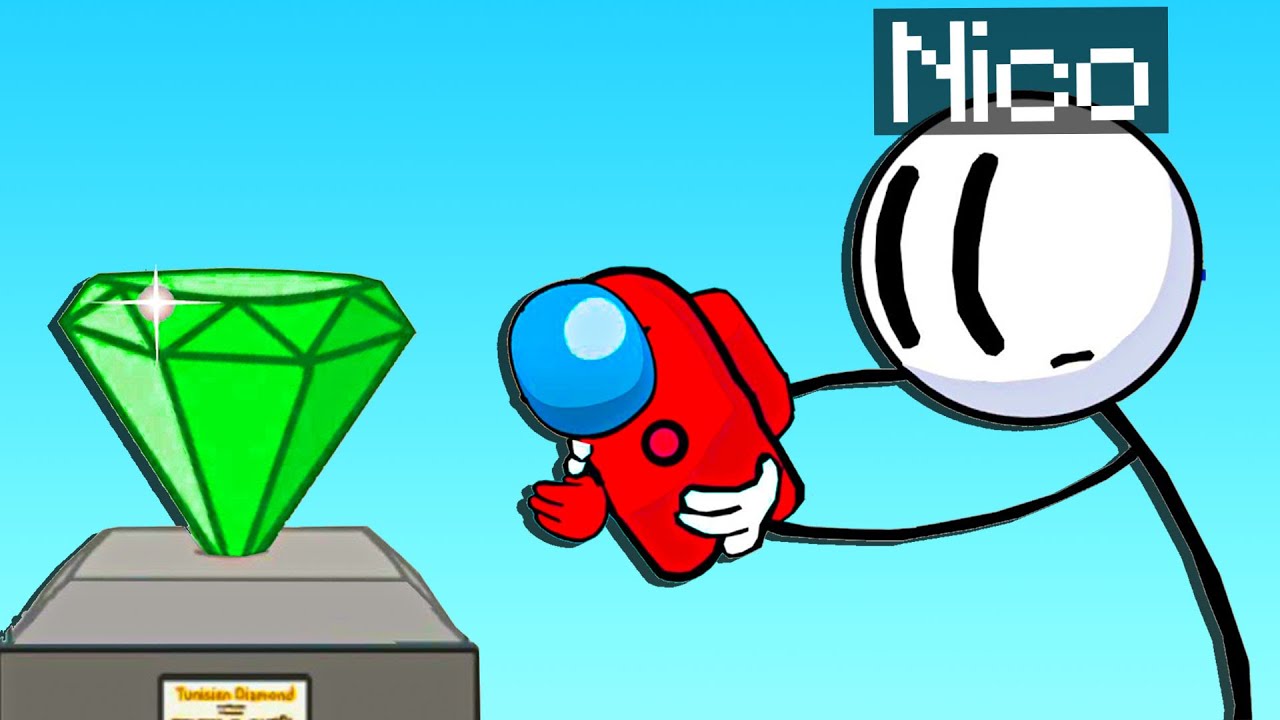 NICO, DIVENTA UNO STICKMAN E FA COSE STRANE E BRUTTE!