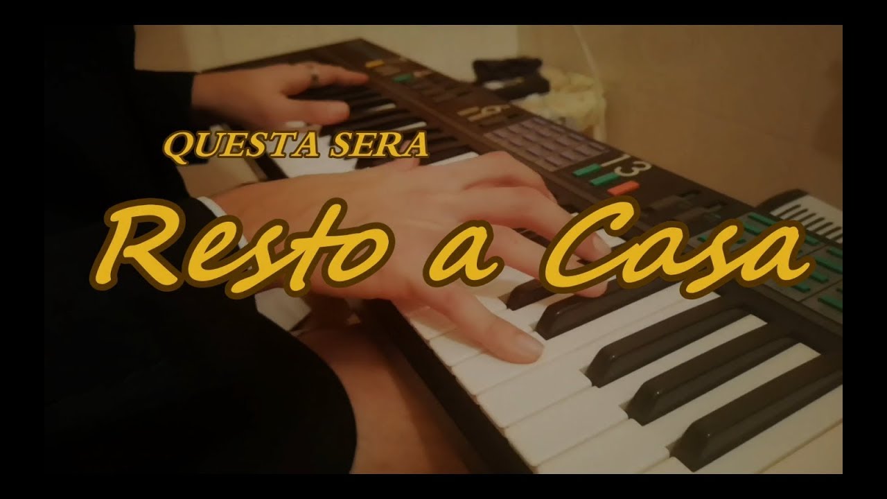 Questa Sera RESTO A CASA | MANESKIN - PARODIA | TORNA A CASA
