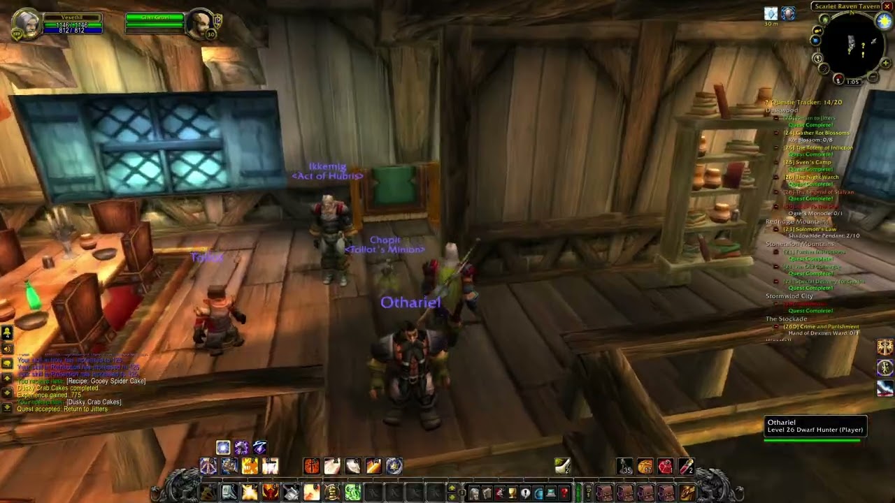 WoW anniversary gameplay paladin Duskwood