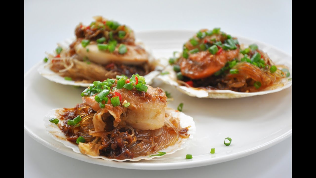Steamed scallop with vermicelli 蒜蓉粉丝 蒸扇贝－－Freesiaa Made第64集