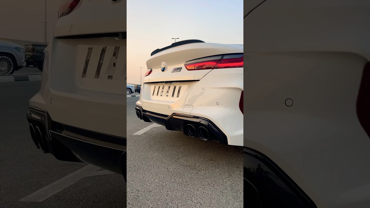 Bmw M8 Exhaust sound 📣💥🔥#shorts  #bmw #trending #m8 #exhaust