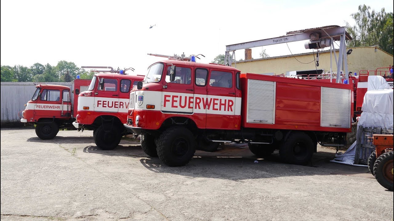 Abschlußparade Blaulichtwoche Beuster 2019