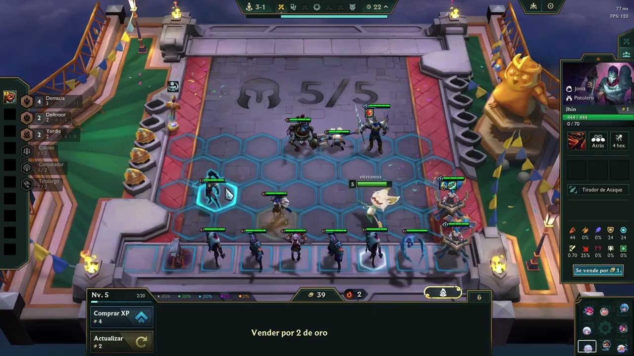 EL DAÑO DE SONA ES UN SIN SENTIDO PARA UNA FICHA COSTO 1!!#TFT #RANKEDS