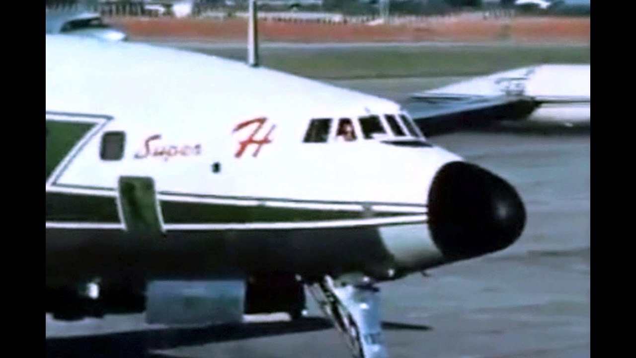 Real-Aerovias Lockheed L-1049H Super Constellation Travelogue - 1958