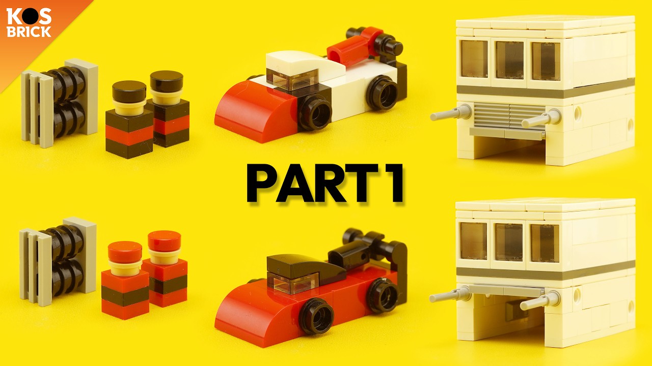 Мини-автомобили Lego Le Mans 2023 — Часть 1 (Обучение)