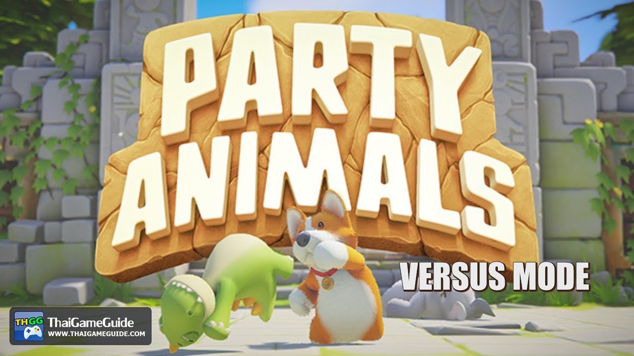 Party Animals (Playtest) : Local Split Screen PvP Versus Mode ~ Last Stand Full Gameplay [FinalTest]
