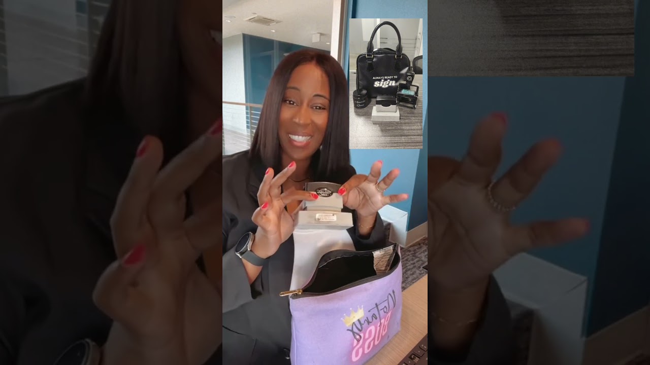 Notary Bestie, Let&rsquo;s Talk Stamp Bags! 4 Things You Need in Your Notary Bag