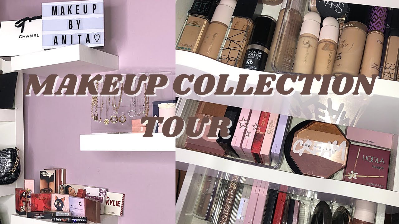 MAKEUP COLLECTION TOUR 2021 | makeupbyanitaleung
