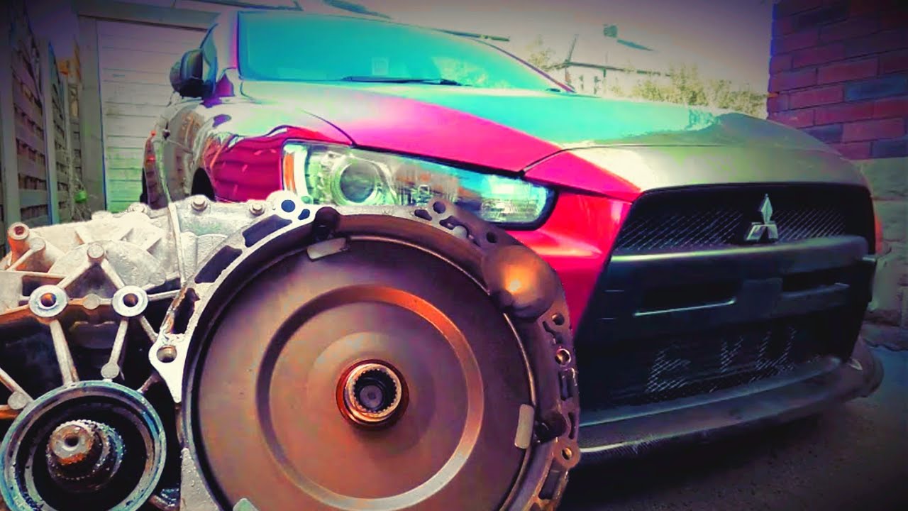 PART 1 | Mitsubishi Lancer Evolution 10 X SST transmission removal TIMELAPS #j9drive #j9media