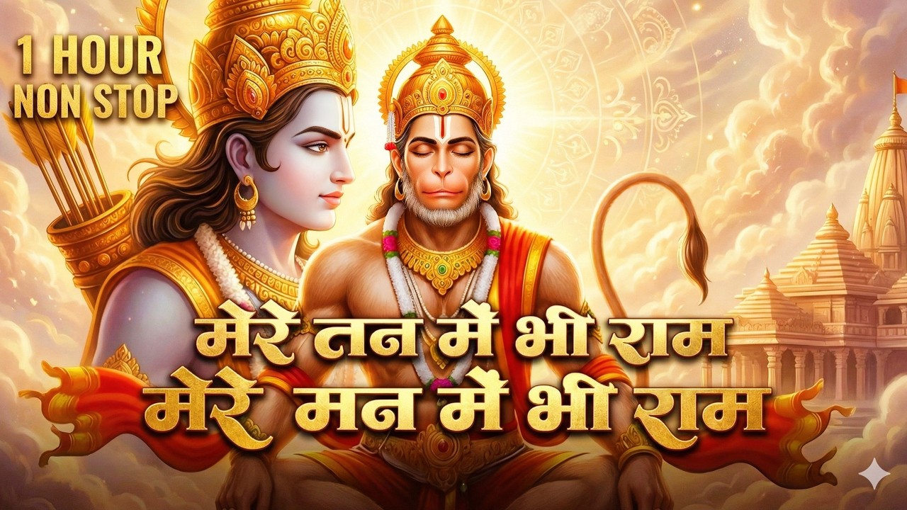 मेरे तन में भी राम मेरे मन में भी राम ~ Ram Naam Kirtan ~ राम भजन Ram Naam Jap Ram Dhun