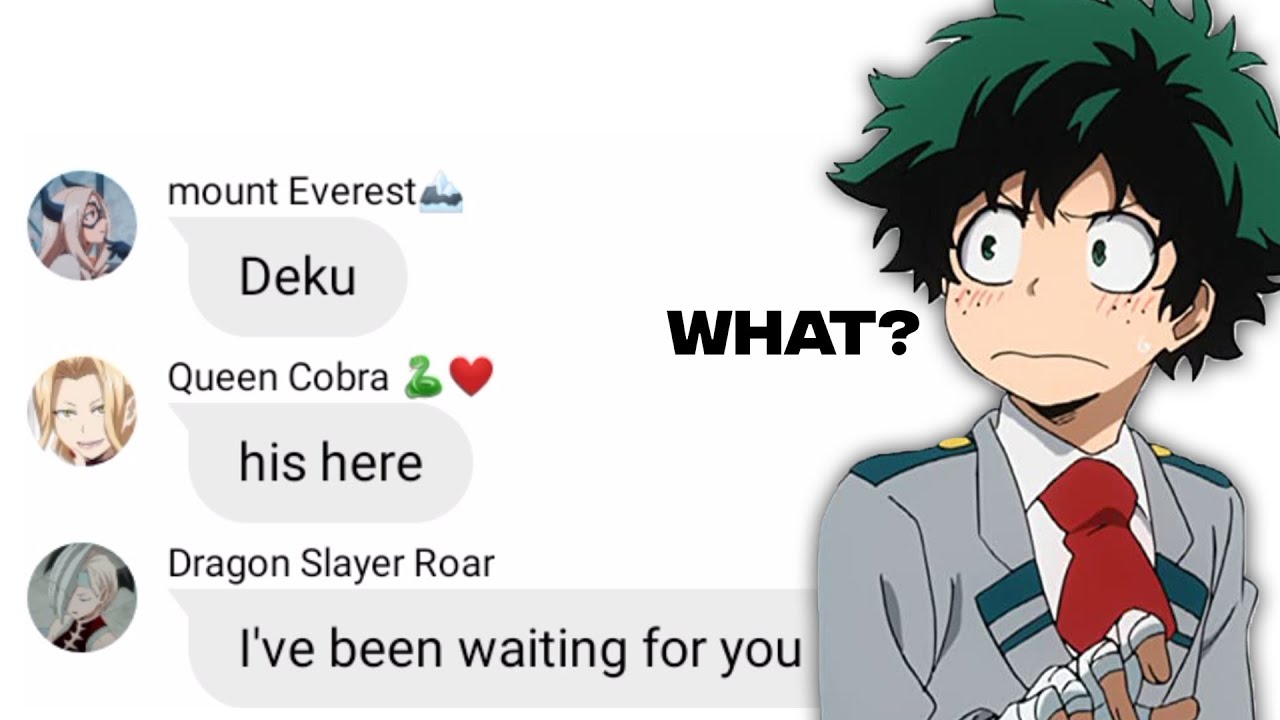 Pro heroes want Deku💜😈 "I book him😳" (Bnha/Mha text)